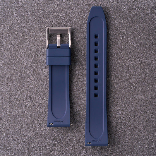 The Specter - FKM Rubber Watch Strap Navy