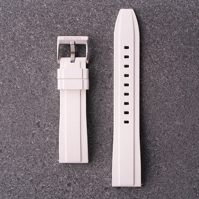 Find Your Ideal White Watch Band: Leather, Silicone, or Rubber