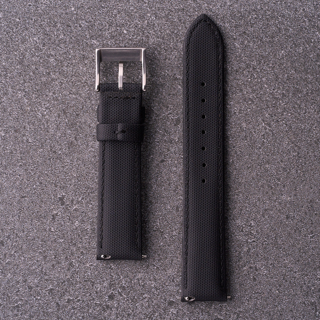 The Harbour - Water Proof Watch Strap Black