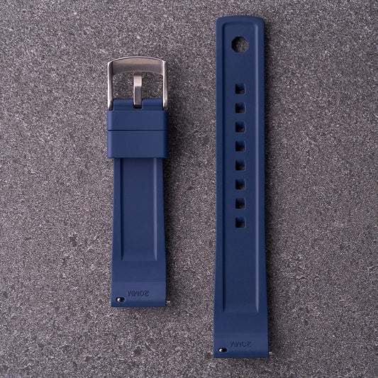The Operator - FKM Rubber Watch Strap Navy