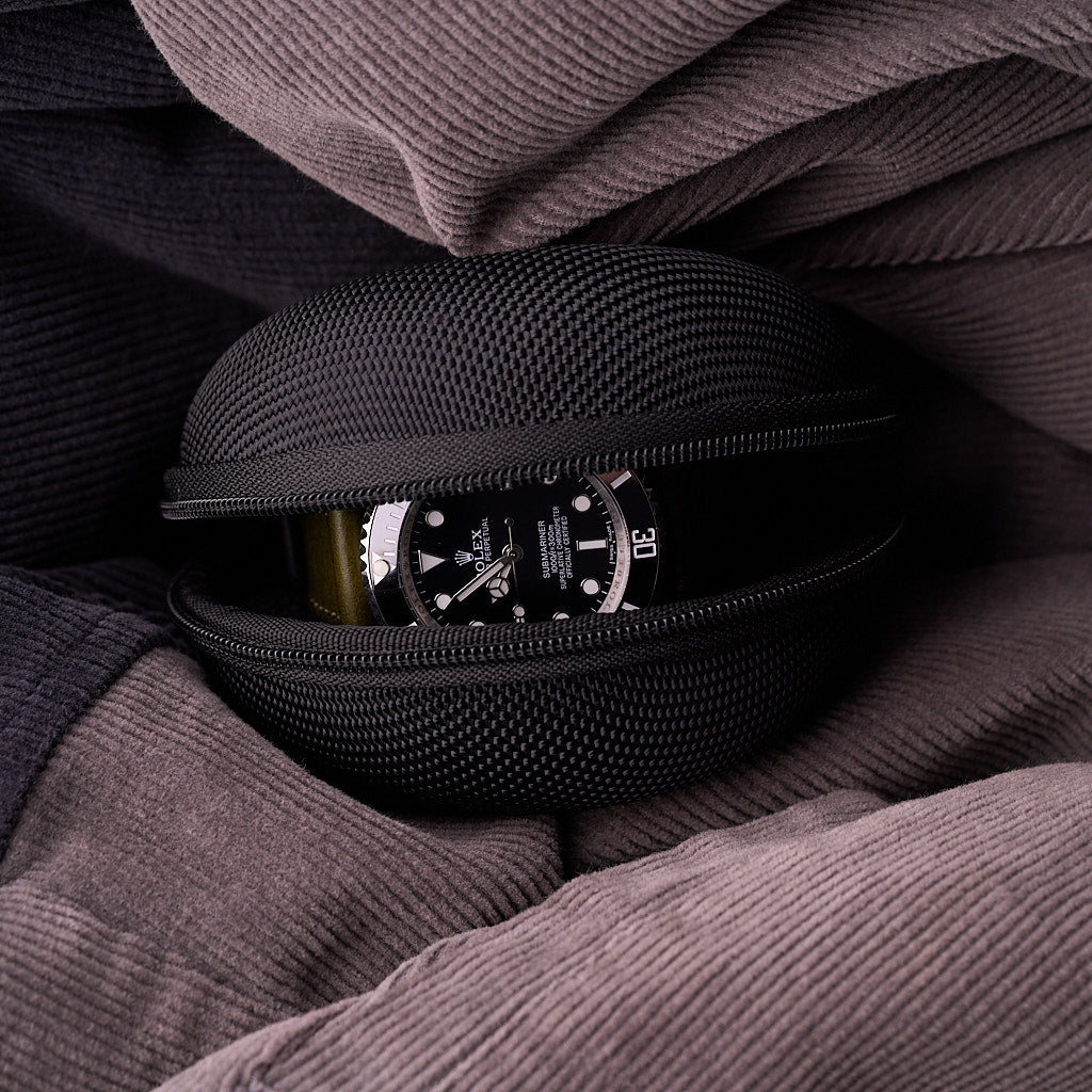 The Pod - Single Watch Case Black