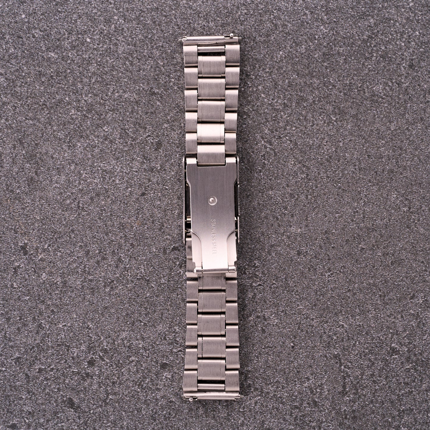 The Mechanic - Stainless Steel Metal Watch Bracelet Silver