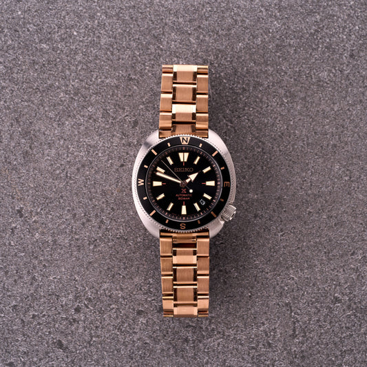 The Mechanic - Steel Metal Watch Bracelet Bronze/Rose Gold