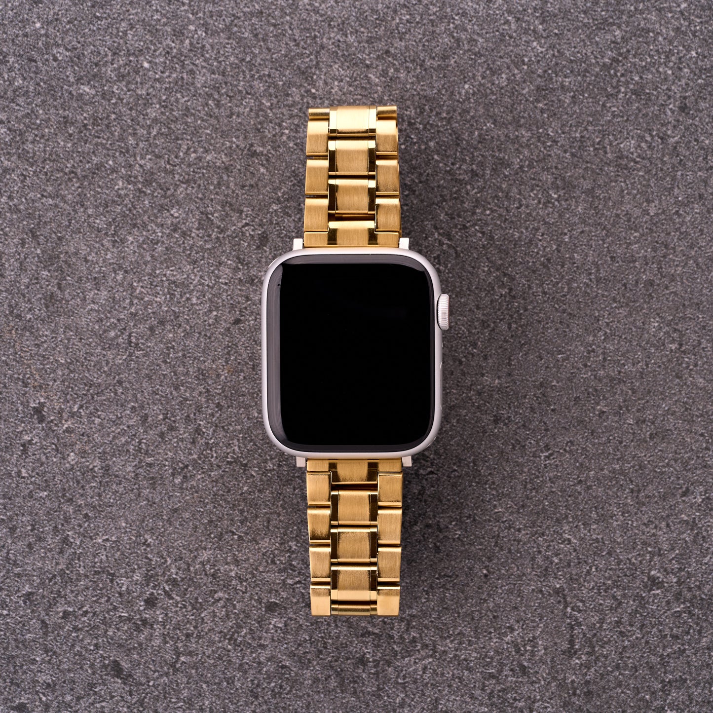 The Mechanic - Stainless Steel Metal Watch Bracelet Gold