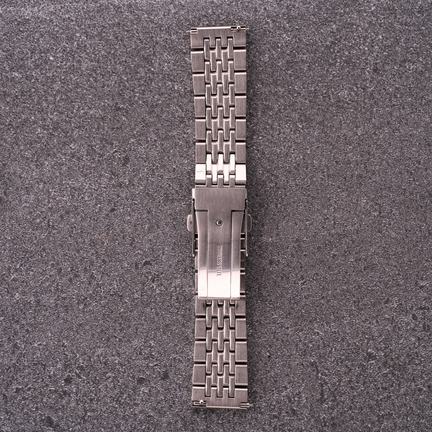 The Warden - Metal Jubilee Stainless Steel Watch Strap Silver
