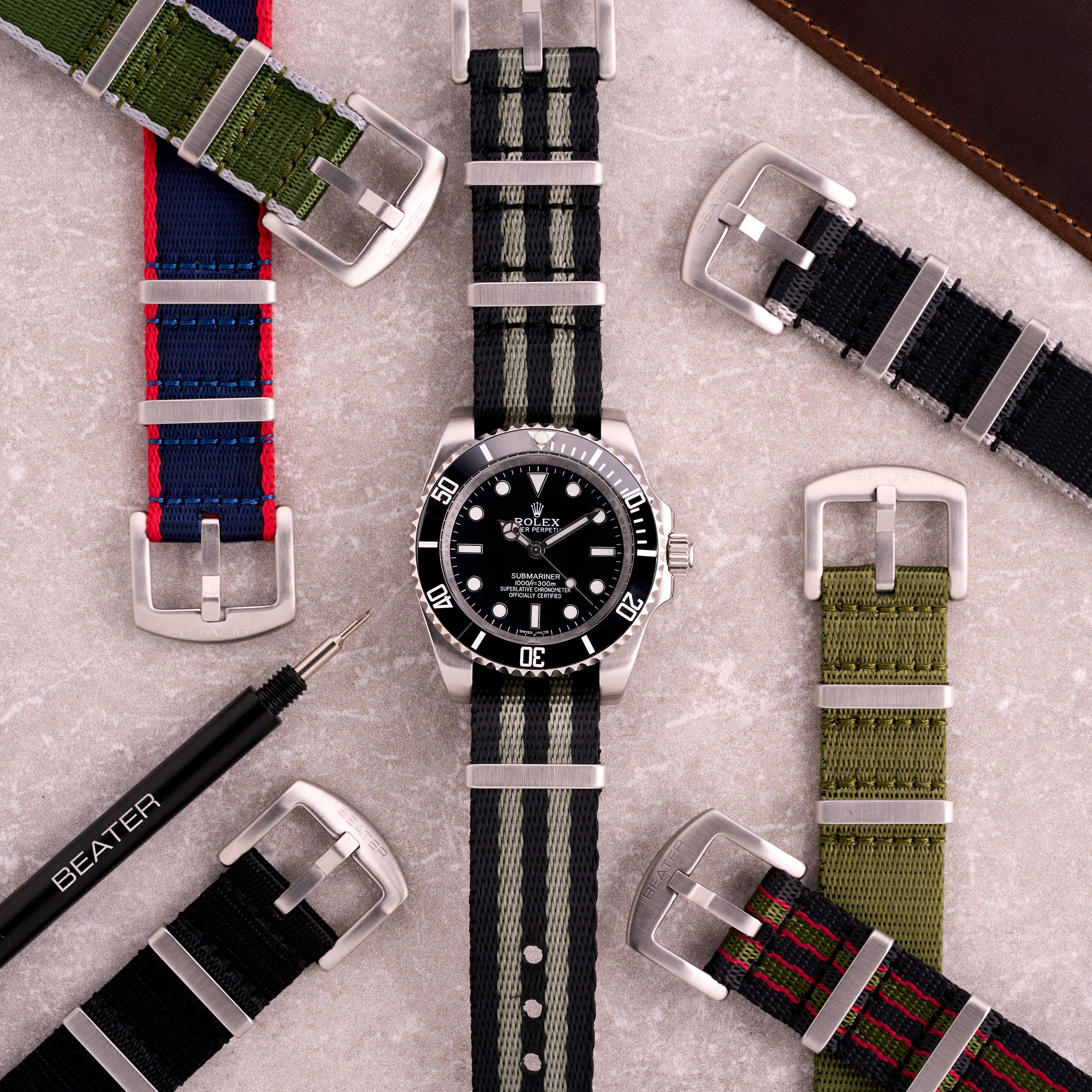 The Sentinel - Seatbelt One Piece NATO Strap